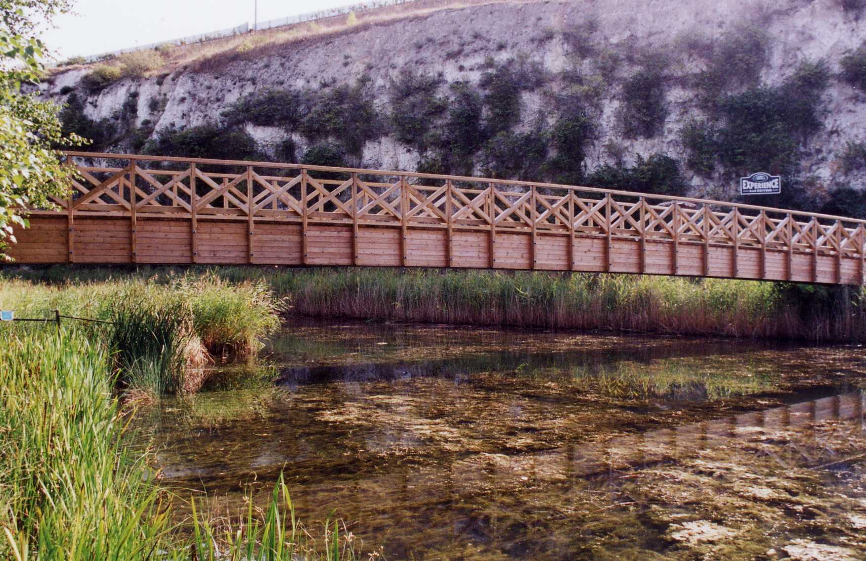Bluewater; Steel Beams with Hardwood fascia with Type C parapet